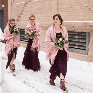 Ellos Formal Shawl in Mauve